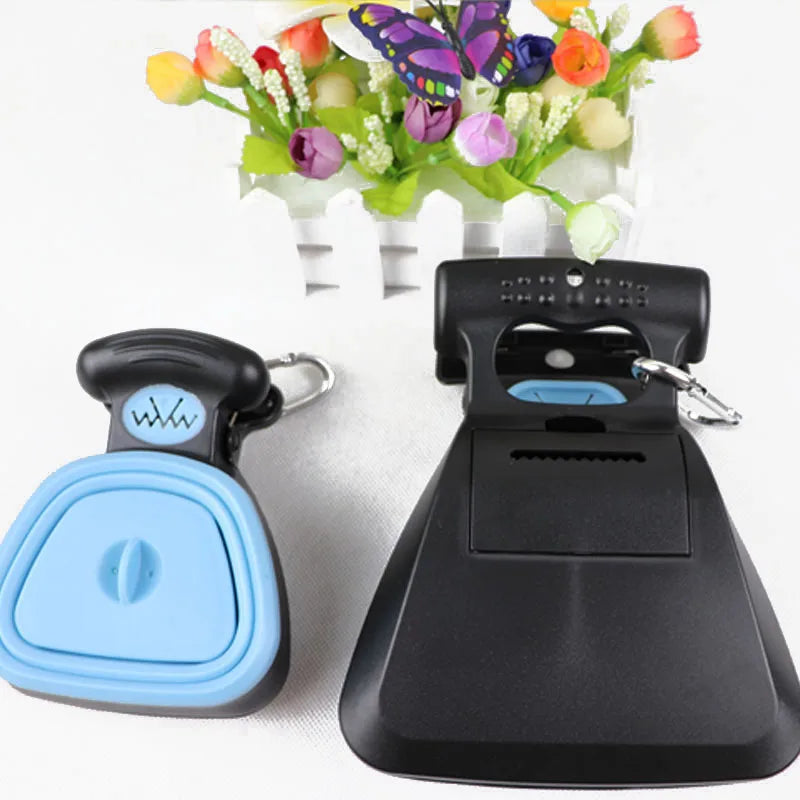 DogClean™ - Recogedor Plegable para Excrementos con Bolsa Biodegradable Incluida